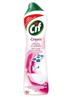 Cif cream- jemný tekutý písek 500 g Varianta: Pink