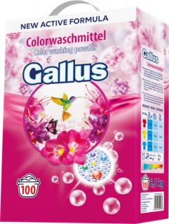 Gallus prací prášek Color, 100 PD, 6,5 kg