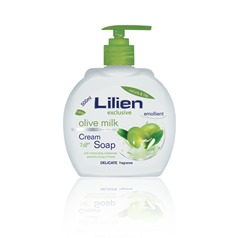 Lilien tekuté mýdlo s pump. 500 ml Varianta: Oliva