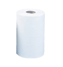 Papírové ručníky v rolích MERIDA OPTIMUM MINI, 2 vrstvé, bílé / dříve ROB203      /