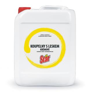 STAR čisticí prostředek na koupelny s leskem krémové velikost: 5 l