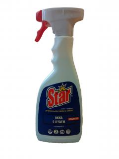 STAR čisticí prostředek na okna s leskem velikost: 500 ml