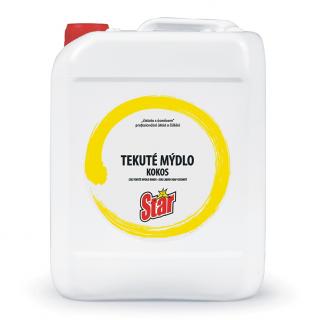 STAR tekuté mýdlo 5l vůně: Rebarbora (bílé)