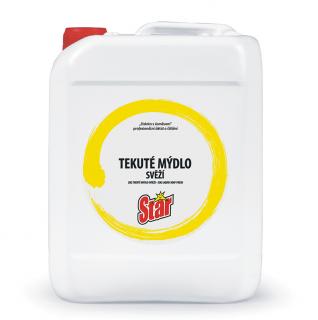 STAR tekuté mýdlo 5l vůně: Svěží (modré)