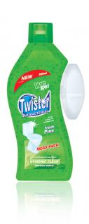 TWISTER WC gel 500 ml vůně: pine