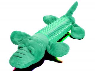 Alda dentální plyšová hračka pro psa Barva: Zelená