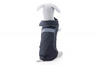 Arif zimní bunda pro psa Barva: Černá, Délka zad (cm): 26, Obvod hrudníku: 36 - 40 cm