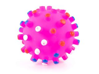 Ball gumový míček pro psa Barva: Růžová, Průměr: 6 cm