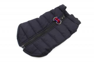 Color-rainy obleček pro psa na zip Barva: Černá, Délka zad (cm): 29, Obvod hrudníku: 37 - 41 cm