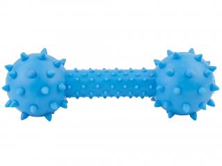 Dumb gumová kost s rolničkou pro psa | 14 cm Barva: Modrá