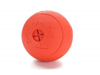 Egon míček na pamlsky pro psa Barva: Červená, Rozměr (cm): 6