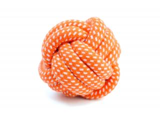 Elis zapletený míček pro psa Barva: Oranžová, Rozměr (cm): 7