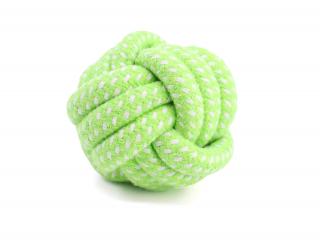 Elis zapletený míček pro psa Barva: Zelená, Rozměr (cm): 7