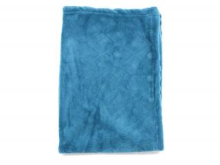 Ella modrá deka pro psa Barva: Oceánová modrá, Rozměr (cm): 100 x 68