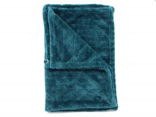 Ella zelená fleecová deka pro psa Barva: Kapradinová, Rozměr (cm): 65 x 45