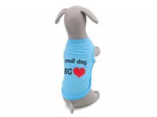 Fyss letní tričko pro psa Barva: Modrá, Délka zad (cm): 18, Obvod hrudníku: 27 - 30 cm