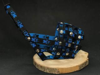 Huč nylonový náhubek pro klasický čumák Barva: Modrá, Délka čumáku: 7,5 cm, Obvod čumáku: 22 cm
