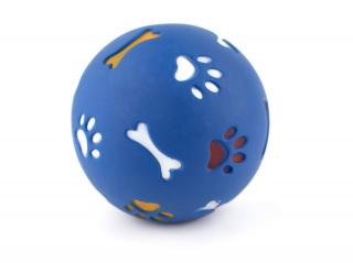 Inter plastový míček na pamlsky Barva: Modrá, Rozměr (cm): 12