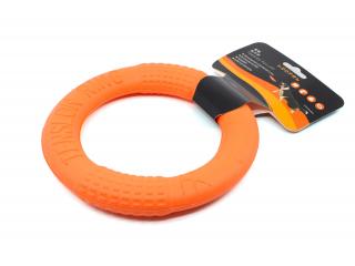 Kif gumové přetahovalo pro psa | 17 cm Barva: Oranžová, Průměr: 17 cm