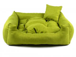Lux zelený pelech pro psa Rozměr (cm): 65 x 55