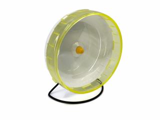 Olmik plastový kolotoč pro hlodavce Barva: Žlutá, Rozměr (cm): 21
