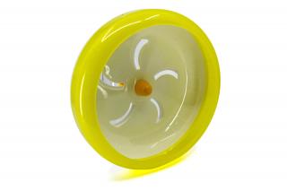 Ozzy plastový kolotoč pro hlodavce 17,5 cm Barva: Žlutá
