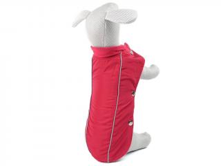 Reflex zimní bunda pro psa Barva: Červená, Délka zad (cm): 21, Obvod hrudníku: 24 - 29 cm