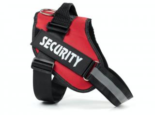 Security bezpečný postroj pro psa | 51 – 115 cm Barva: Červená, Obvod hrudníku: 56 - 73 cm