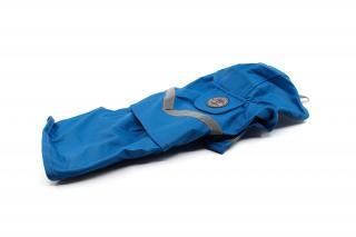 Sera pláštěnka pro psa Barva: Modrá, Délka zad (cm): 26, Obvod hrudníku: 34 - 38 cm