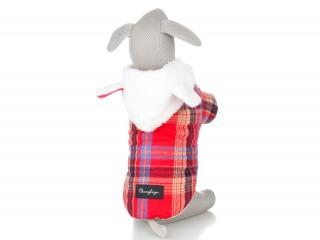 Sirio zimní kabátek pro psa Barva: Červená, Délka zad (cm): 26, Obvod hrudníku: 38 - 40 cm