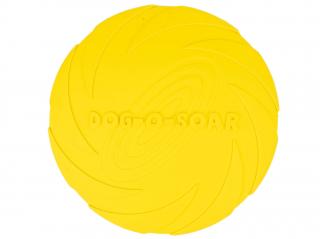 Soar plastové frisbee pro psa | 18 cm Barva: Žlutá, Rozměr (cm): 18