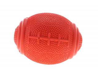 Tegan ragby míč pro psa na pamlsky Barva: Červená, Rozměr (cm): 11