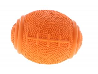 Tegan ragby míč pro psa na pamlsky Barva: Oranžová, Rozměr (cm): 11