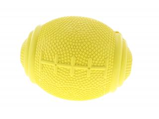 Tegan ragby míč pro psa na pamlsky Barva: Žlutá, Rozměr (cm): 11