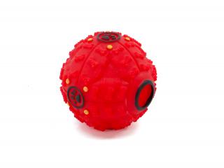 Treat míček na pamlsky pro psa Barva: Červená, Rozměr (cm): 9