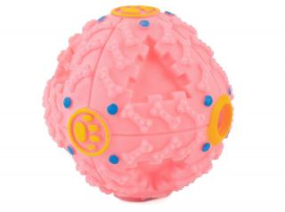 Treat míček na pamlsky pro psa Barva: Růžová, Rozměr (cm): 12