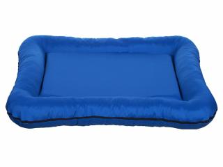 Washable modrá matrace pro psa na ZIP Rozměr (cm): 105 x 85
