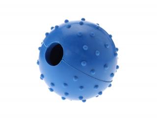 Wren gumový míček na pamlsky pro psa Barva: Modrá, Rozměr (cm): 4