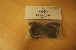Čelisťový uzávěr na činku Lock-Jaw One (pár) 25 mm