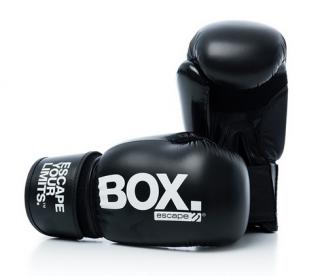 Escape Boxovací rukavice – větší (černé)