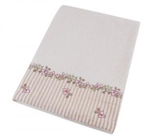 Bavlněný ručník bílý 50 x 100 cm (ISABELLE ROSE)