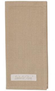 Kuchyňská utěrka bavlněná béžová 50 x 70 cm (ISABELLE ROSE)