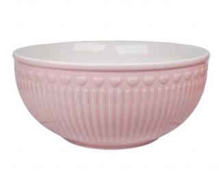 Porcelánová miska růžová velká 17 cm (ISABELLE ROSE)