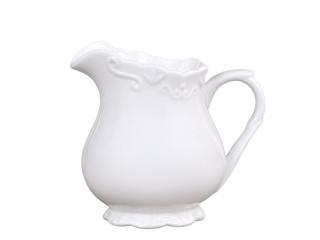 Porcelánový džbánek na mléko bílý Provence 200 ml (Chic Antique)