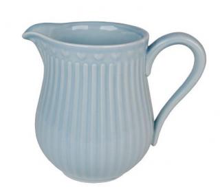 Porcelánový džbánek na mléko v pastelově modré barvě (ISABELLE ROSE)
