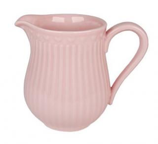 Porcelánový džbánek na mléko v pastelově růžové barvě (ISABELLE ROSE)