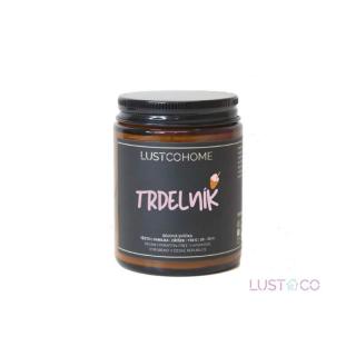 Vonná sójová svíčka TRDELNÍK (LUSTCO)