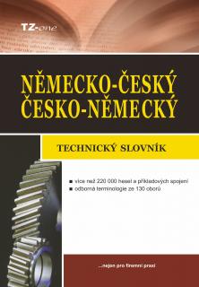 Německo-český / česko-německý technický slovník - kolektiv autorů TZ-one [e-kniha]