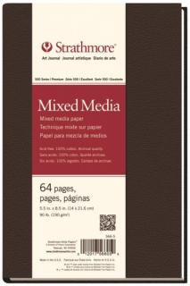 500 Mixed Media - Art Book (190 g/m2, 32 listů) rozměr: 14 x 21,6 cm