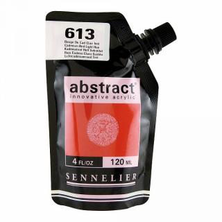 Abstract - Sennelier 120 ml odstín: 09. Cad.Red Light Hue, 613